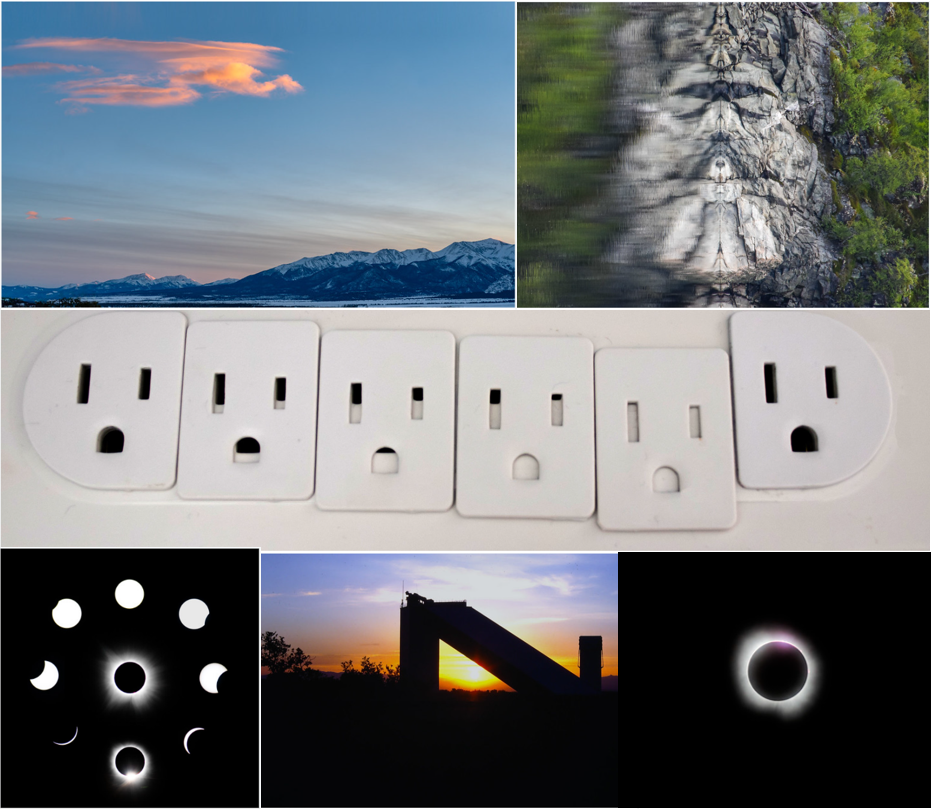 collage of thumbnail images of the 6 winners